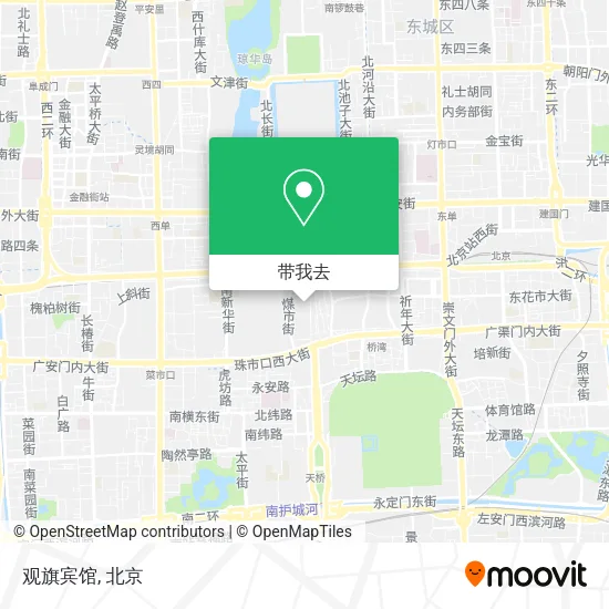 观旗宾馆地图