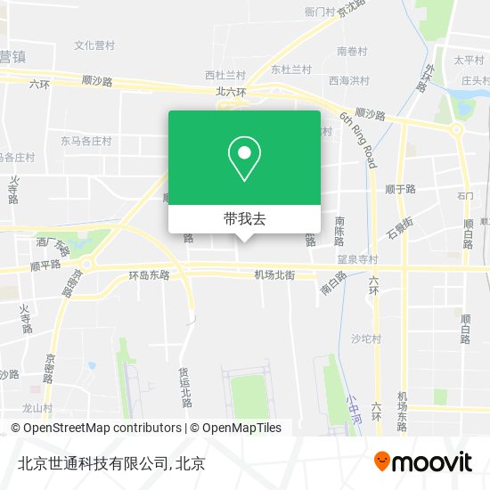 北京世通科技有限公司地图