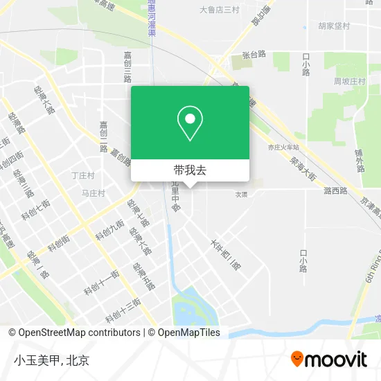 小玉美甲地图