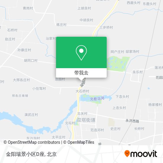 金阳瑞景小区D座地图