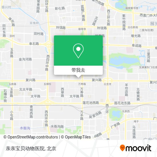 亲亲宝贝动物医院地图