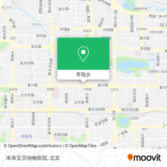 亲亲宝贝动物医院地图