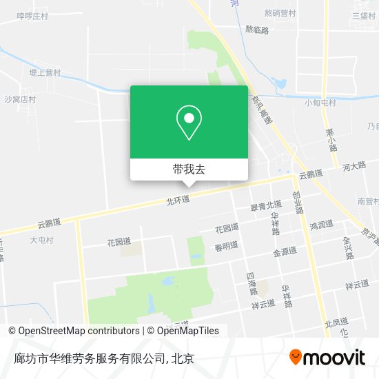 廊坊市华维劳务服务有限公司地图