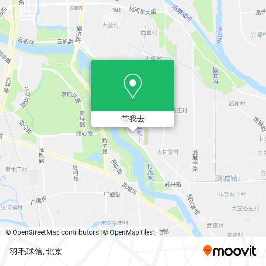 羽毛球馆地图