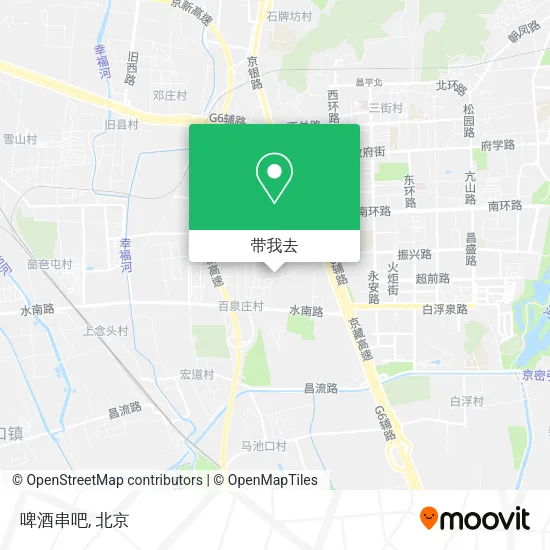 啤酒串吧地图