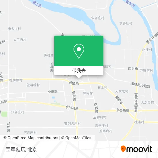 宝军鞋店地图
