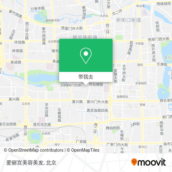 爱丽宫美容美发地图