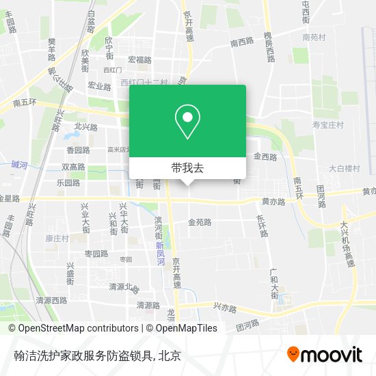 翰洁洗护家政服务防盗锁具地图