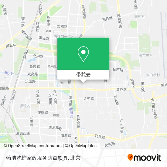 翰洁洗护家政服务防盗锁具地图