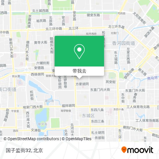 国子监街32地图