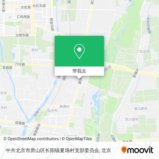 中共北京市房山区长阳镇夏场村支部委员会地图