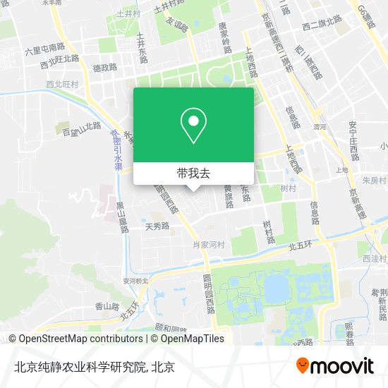 北京纯静农业科学研究院地图