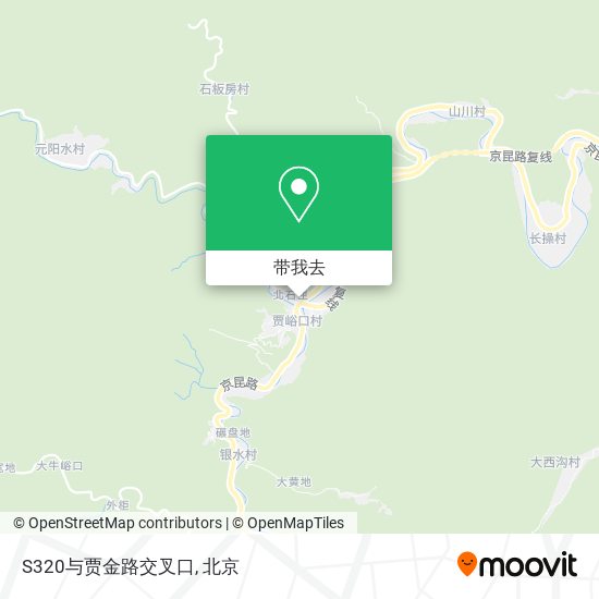 S320与贾金路交叉口地图