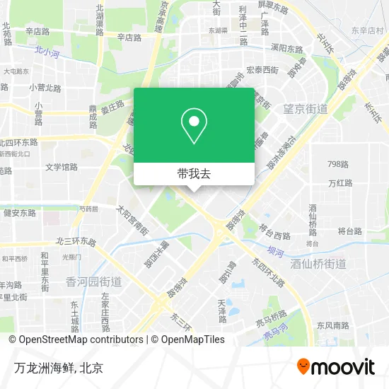 万龙洲海鲜地图