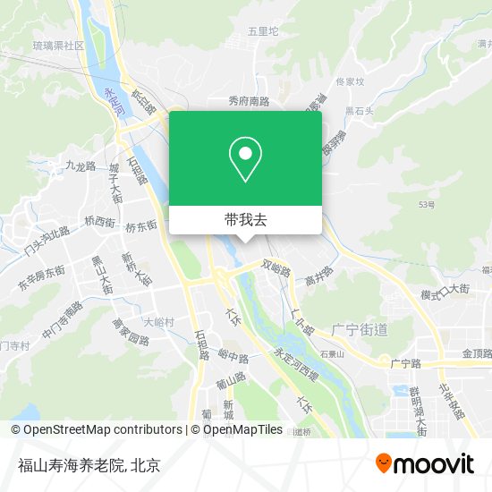 福山寿海养老院地图
