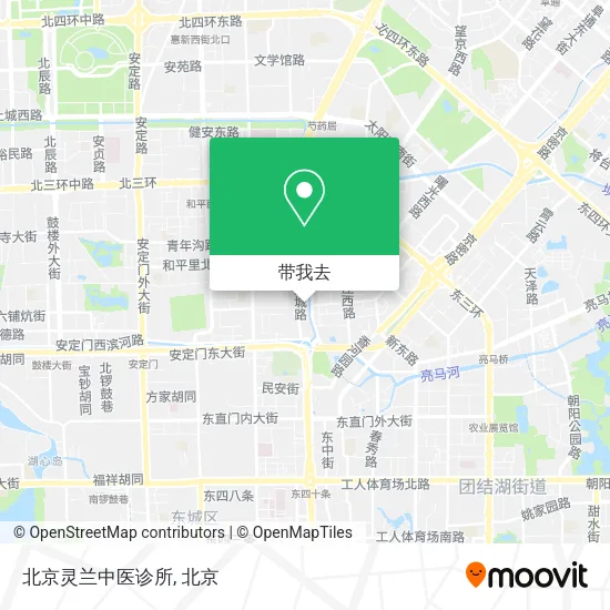 北京灵兰中医诊所地图