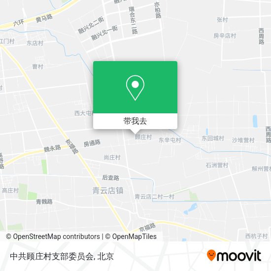 中共顾庄村支部委员会地图