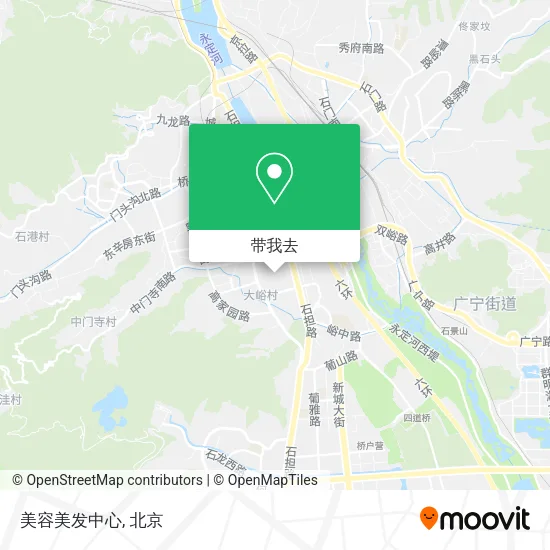 美容美发中心地图