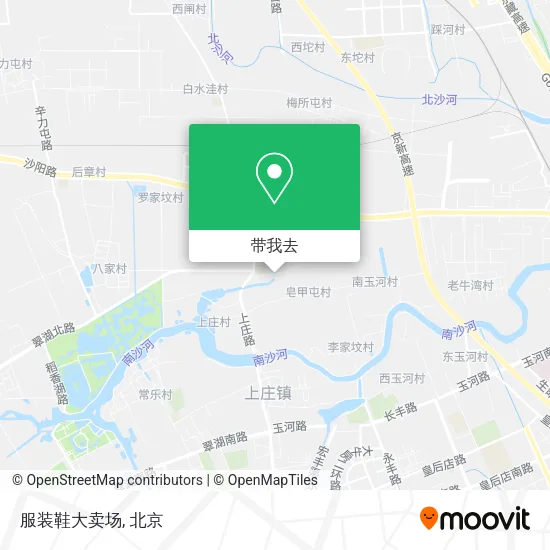 服装鞋大卖场地图