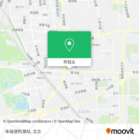 幸福便民菜站地图