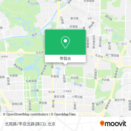 北苑路/辛店北路(路口)地图