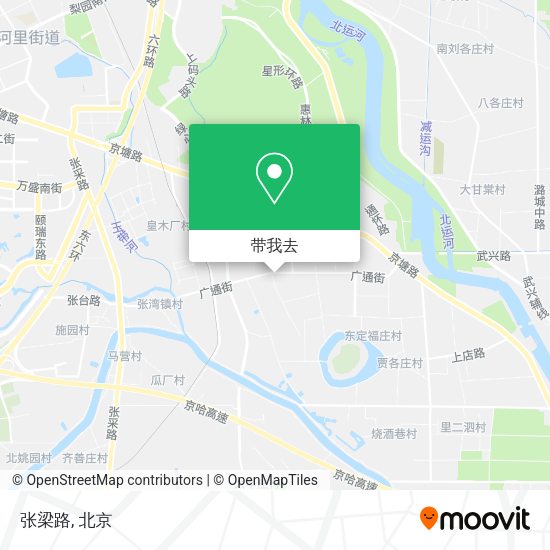 张梁路地图
