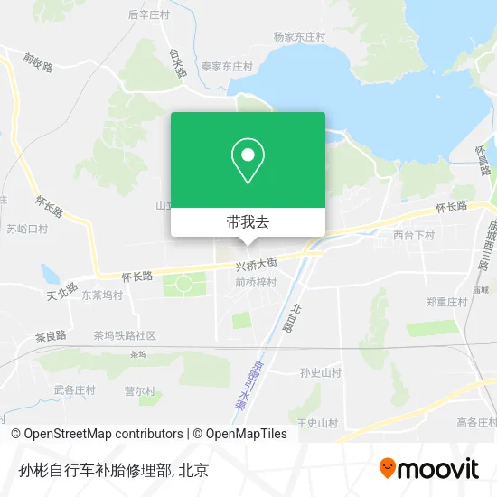 孙彬自行车补胎修理部地图