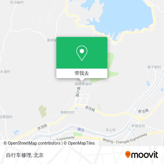 自行车修理地图