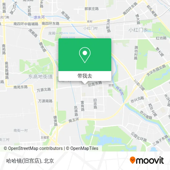 哈哈镜(旧宫店)地图