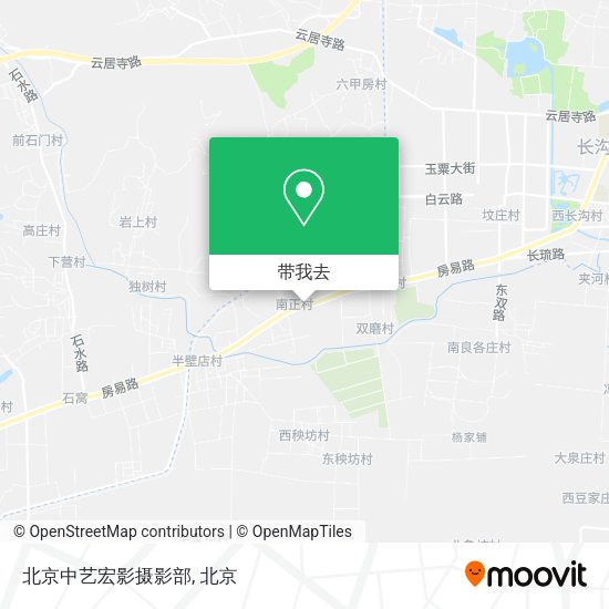 北京中艺宏影摄影部地图