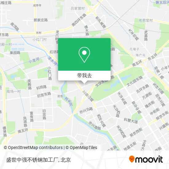 盛世中强不锈钢加工厂地图