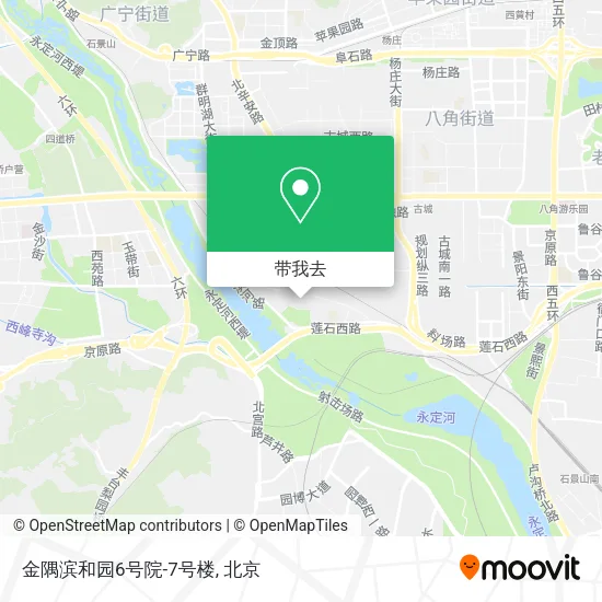 金隅滨和园6号院-7号楼地图