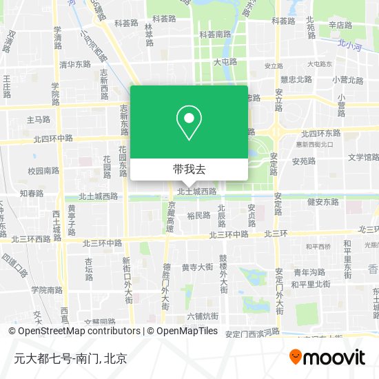 元大都七号-南门地图