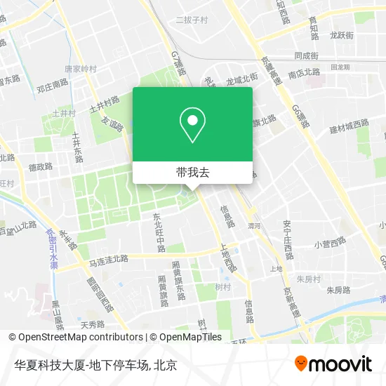 华夏科技大厦-地下停车场地图