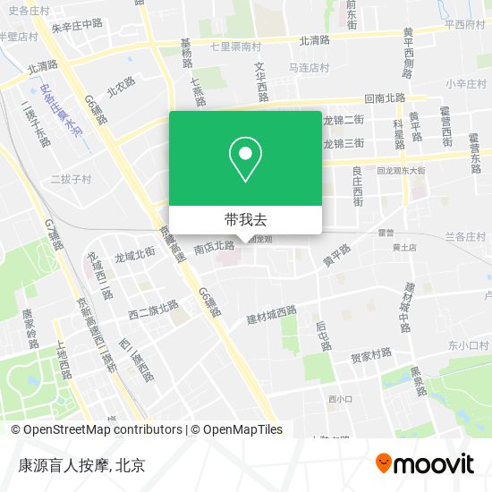 康源盲人按摩地图