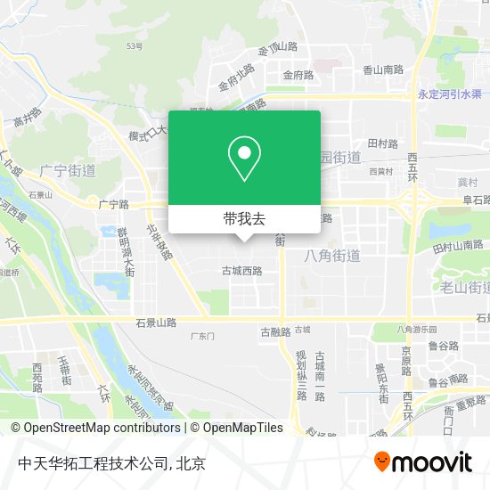中天华拓工程技术公司地图
