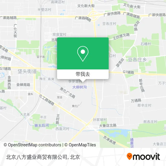 北京八方盛业商贸有限公司地图