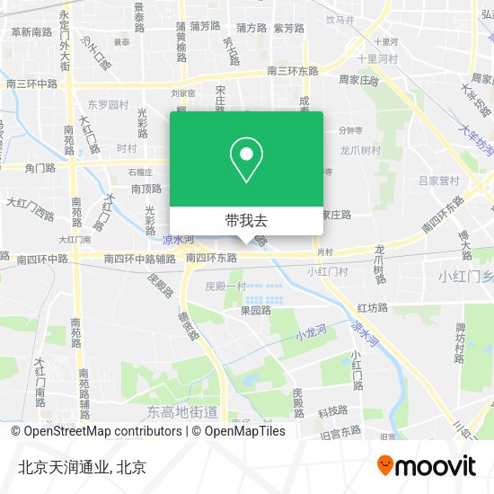 北京天润通业地图