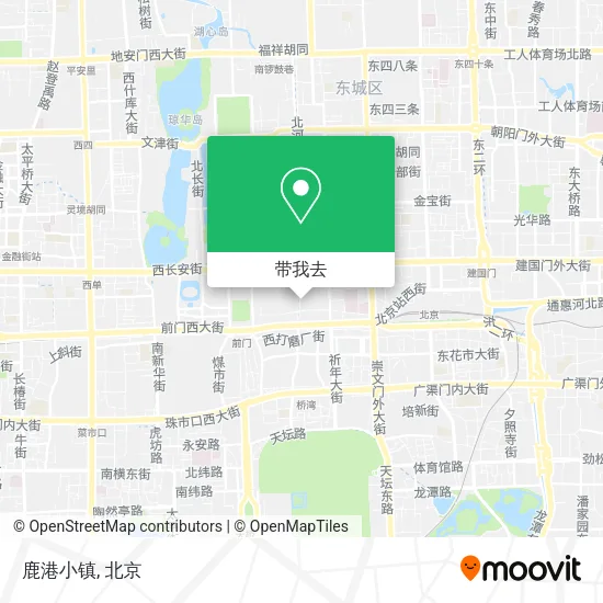 鹿港小镇地图