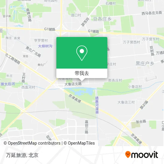 万延旅游地图