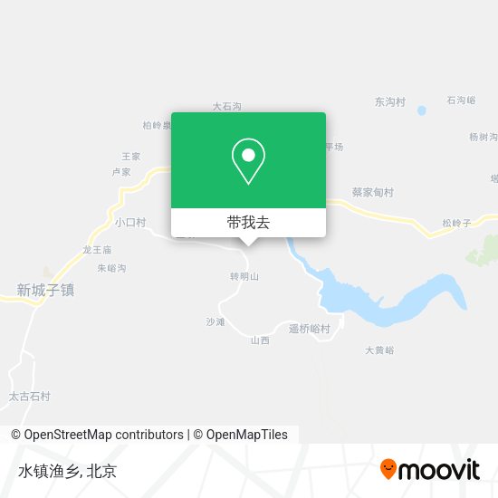 水镇渔乡地图