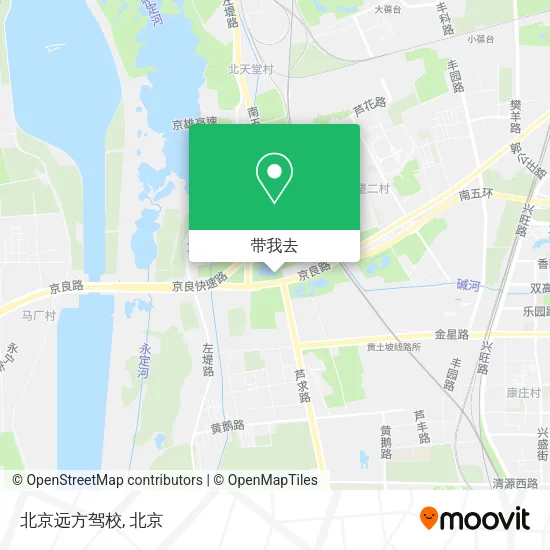 北京远方驾校地图