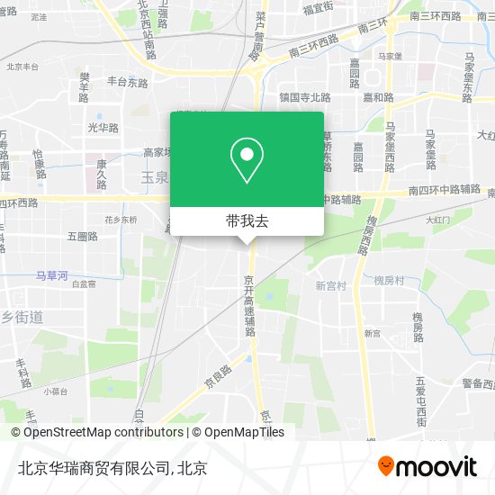 北京华瑞商贸有限公司地图