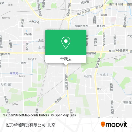 北京华瑞商贸有限公司地图