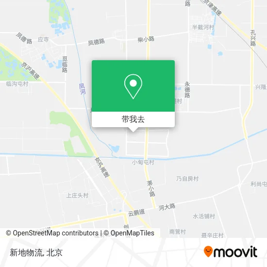 新地物流地图
