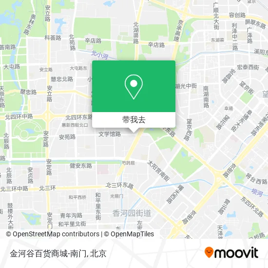 金河谷百货商城-南门地图