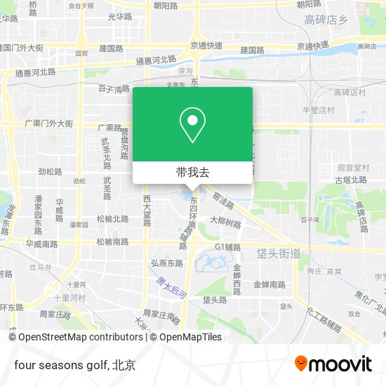 four seasons golf地图