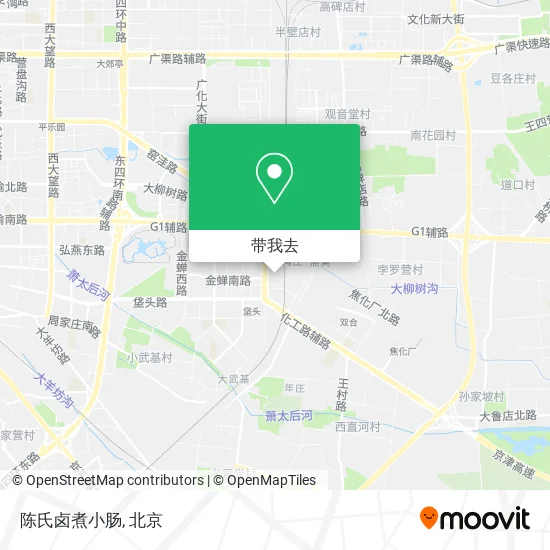 陈氏卤煮小肠地图