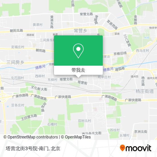 塔营北街3号院-南门地图