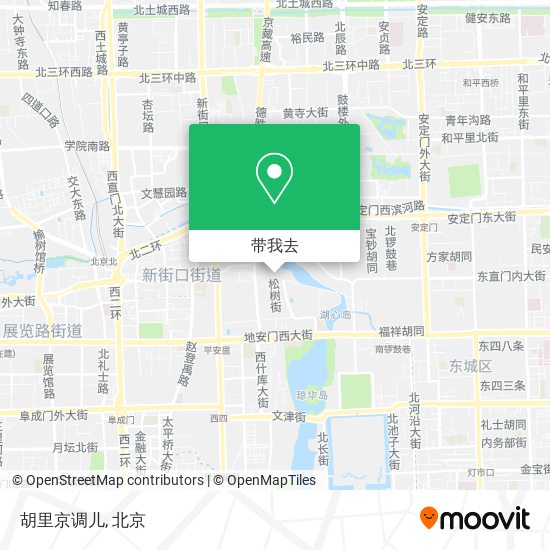 胡里京调儿地图